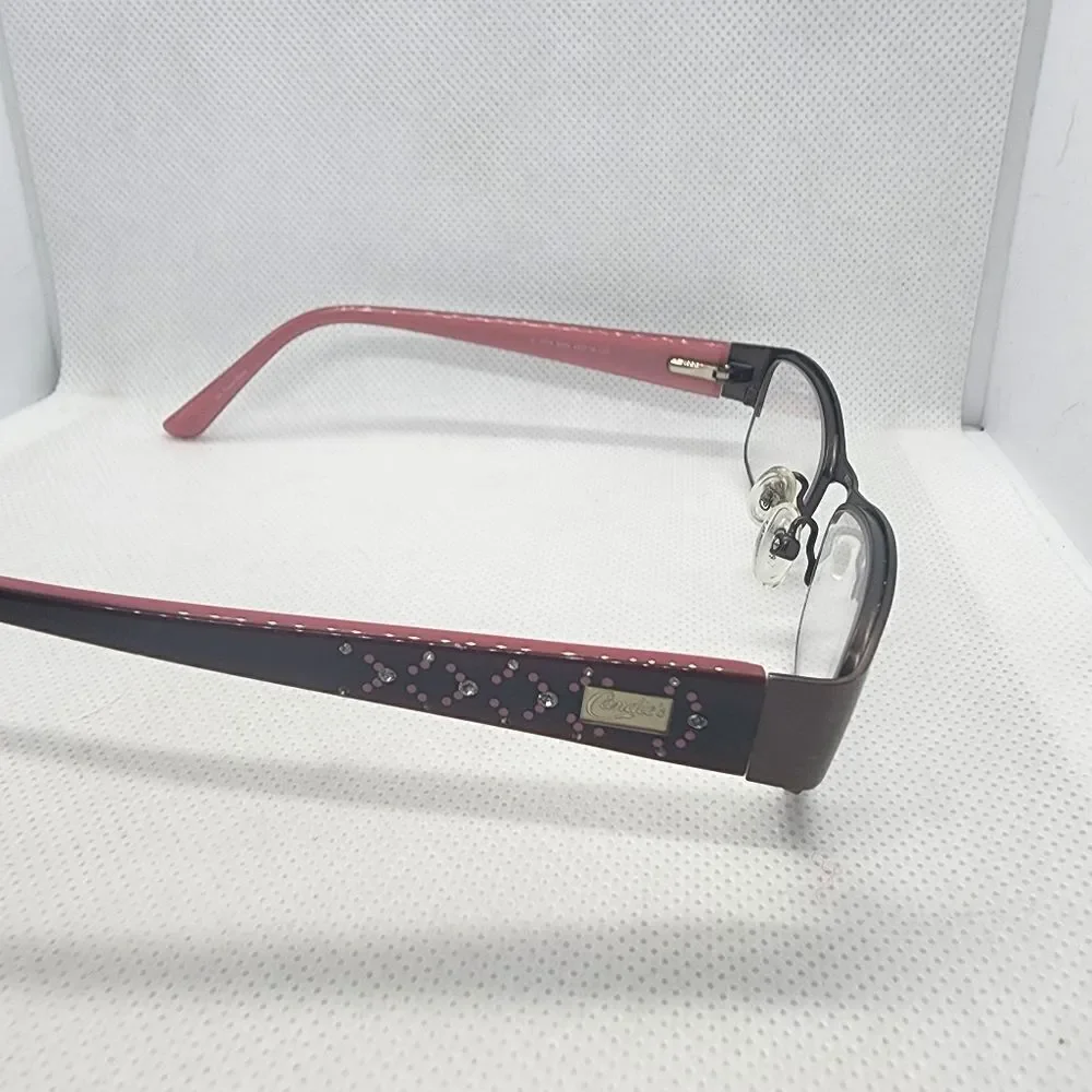 Candie's Vita Brown & Pink Prescription Glasses Frames
